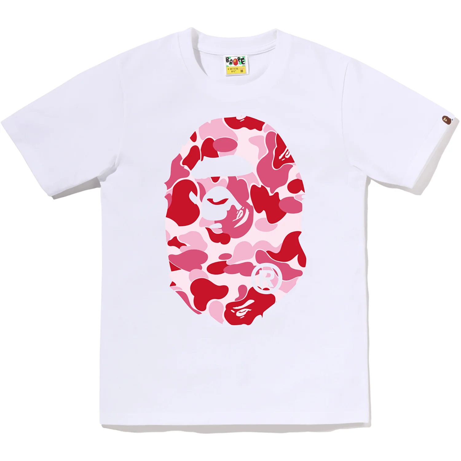 Image of ABC CAMO BIG APE HEAD TEE LADIES