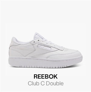 Reebok Women's Club C Double Sneakers in White