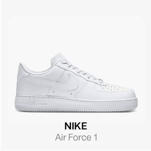 Nike Men's Air Force 1 '07 Sneakers in White