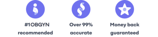 #1 OBGYN recommended, 99% accurate, money back guaranteed