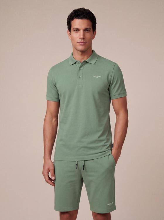 Cavallaro Napoli Polo Basilico | Lichtgroen