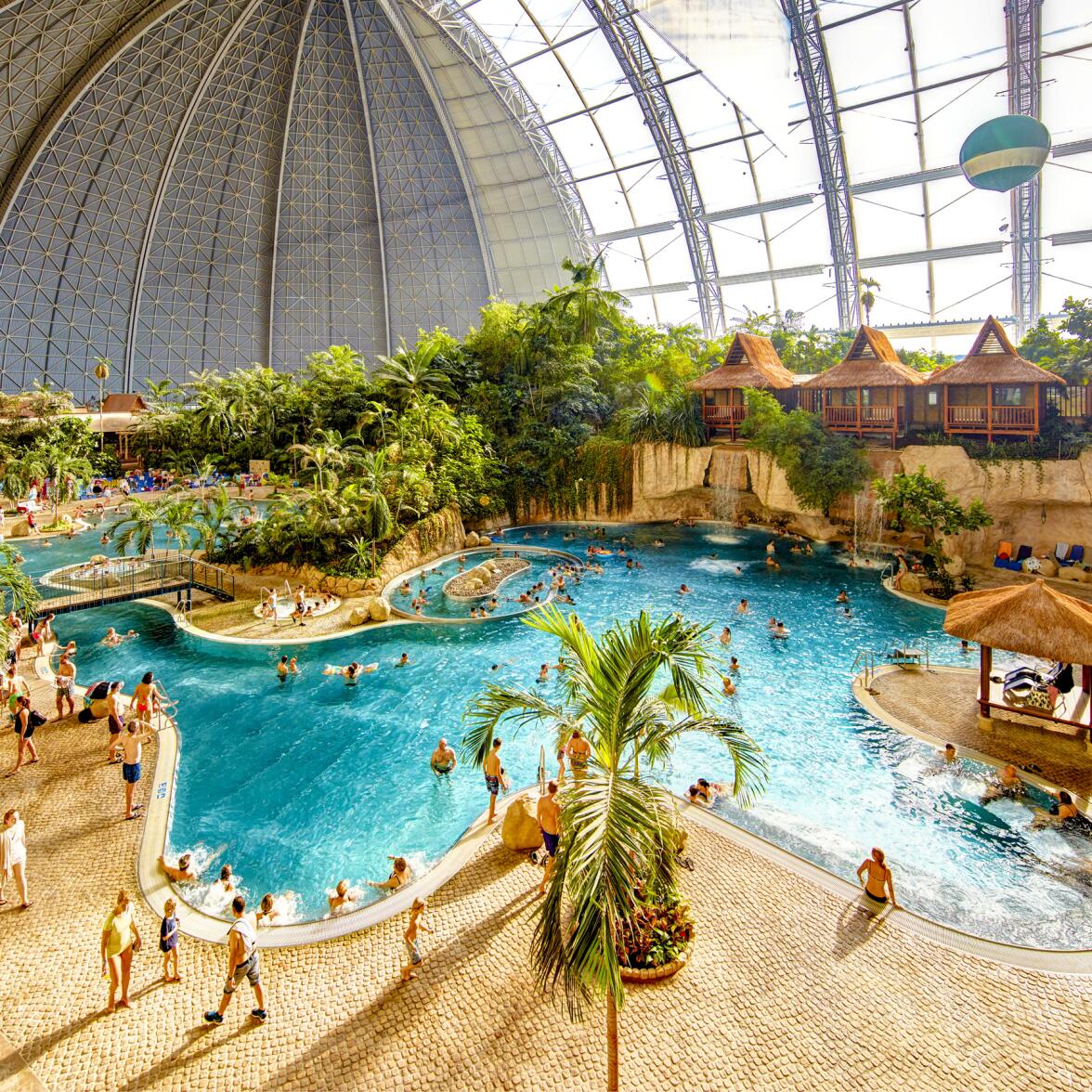 Tropical Islands mit Übernachtung direkt im Resort