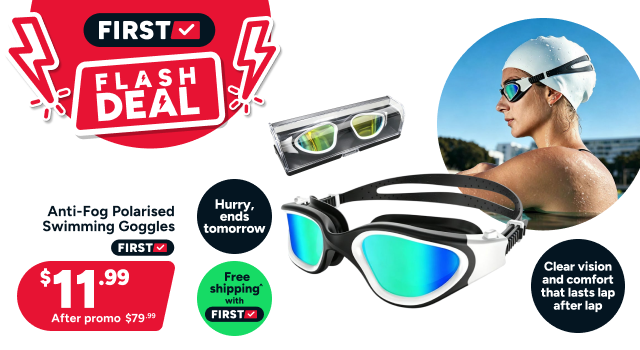 Anti-Fog Polarised Swimming Goggles