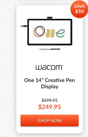 Wacom One 14inches Creative Pen Display