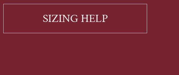 Sizing Help