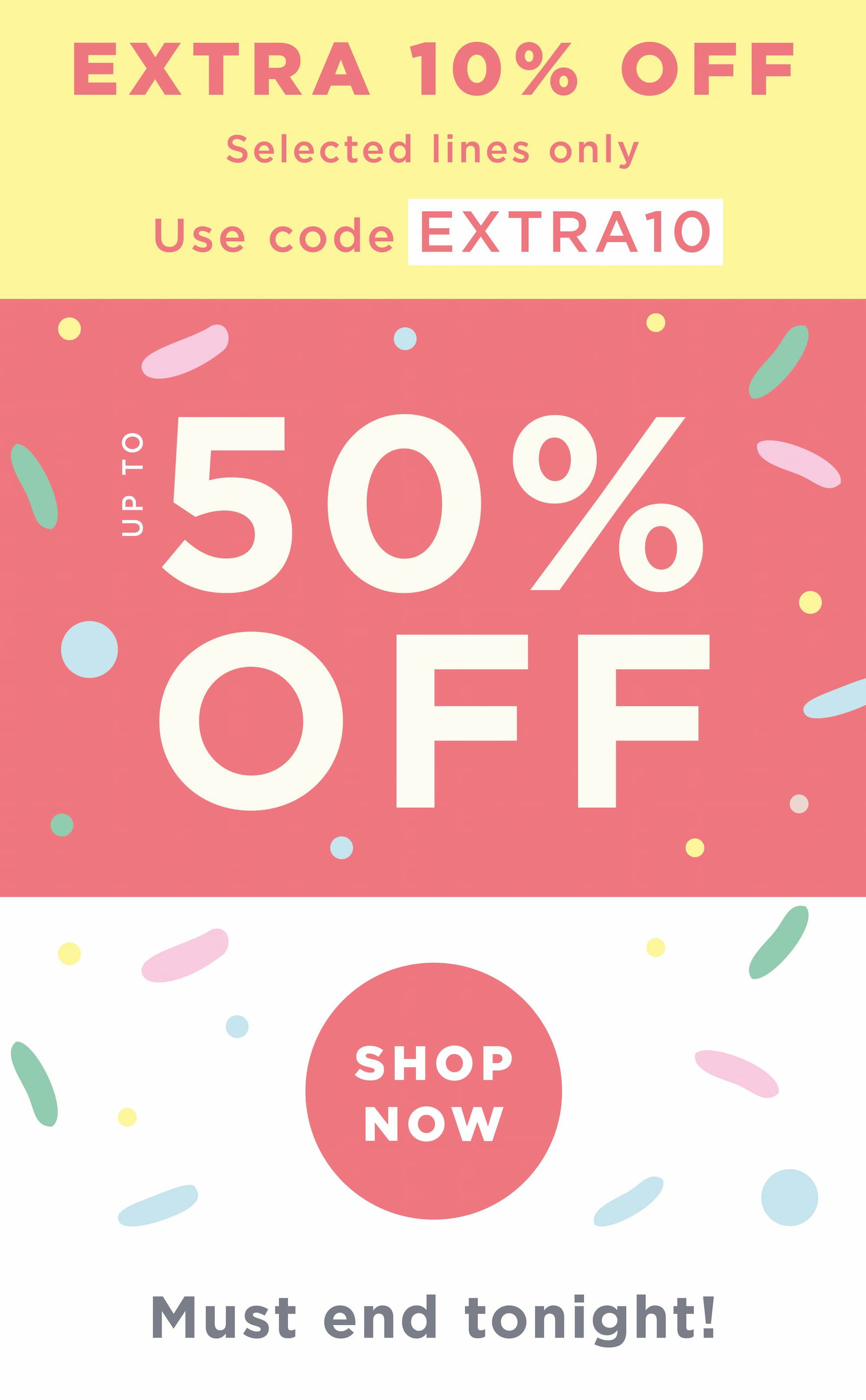 Ends tonight