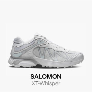 Salomon XT-Whisper Sneakers in White/Lunar Rock