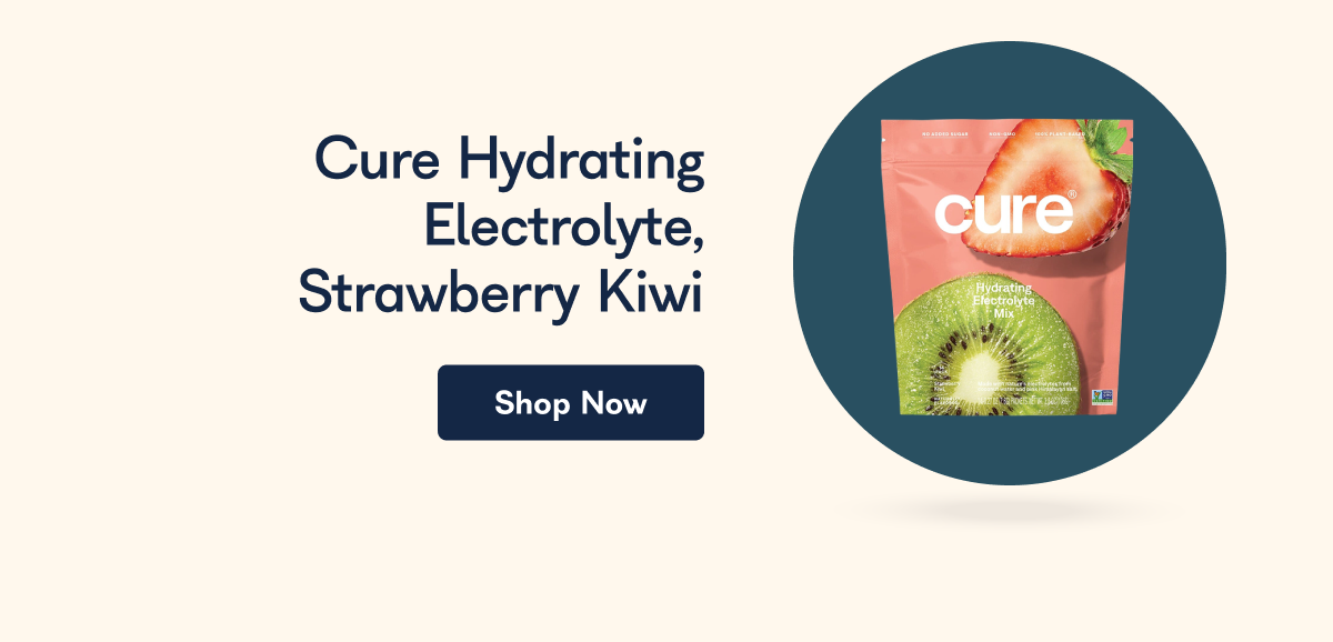 Cure Hydrating Electrolyte, Strawberry Kiwi