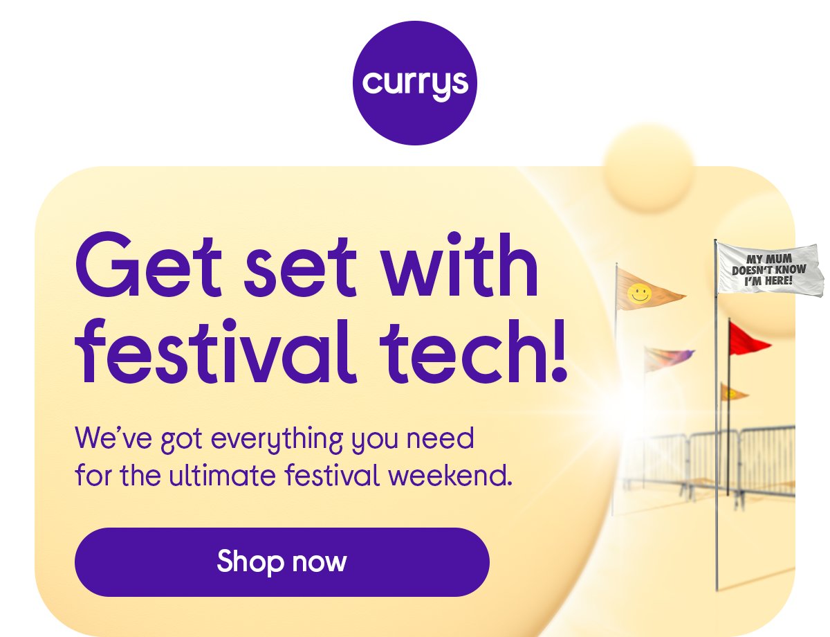 Get set with festival tech! 