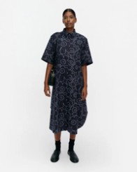 Popliini Piirto Unikko Dress