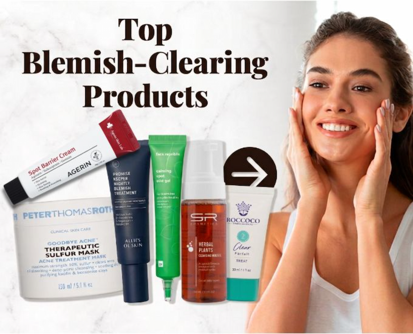  Top blemish-clearing products