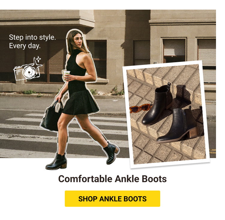 Comfortable Ankle Boots 
