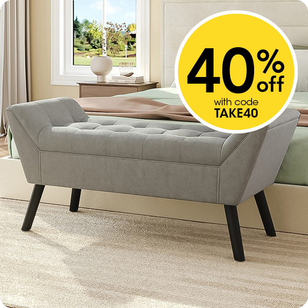 40% off with code TAKE40