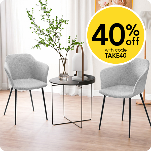 40% off with code TAKE40