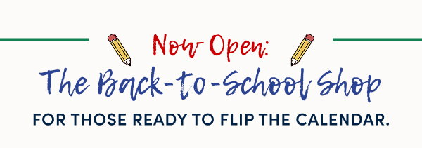 Back-to-School Shop