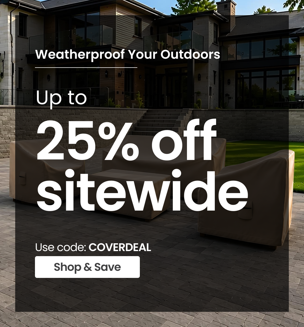 Weatherproof your outdoors
