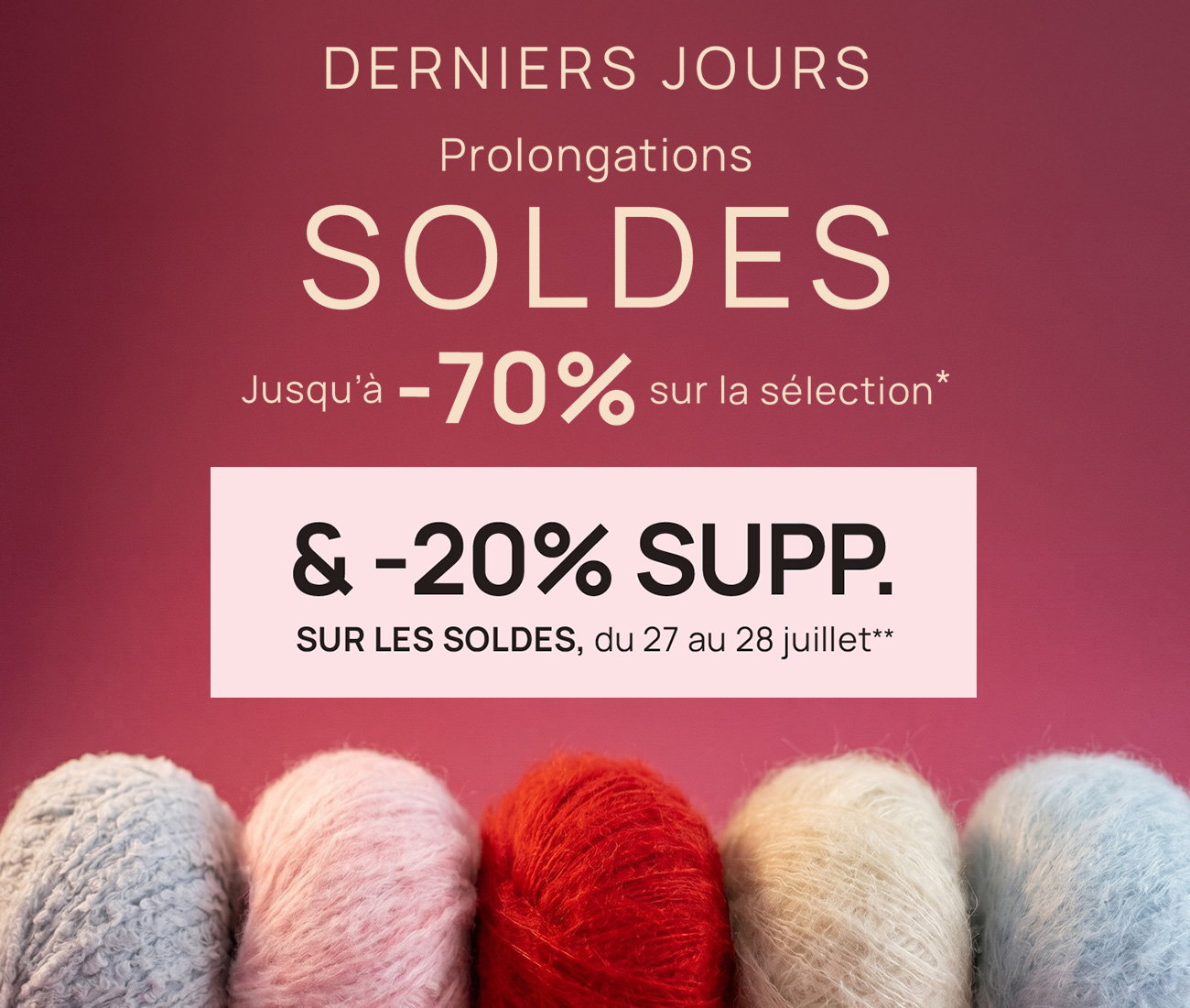 Derniers jours des soldes