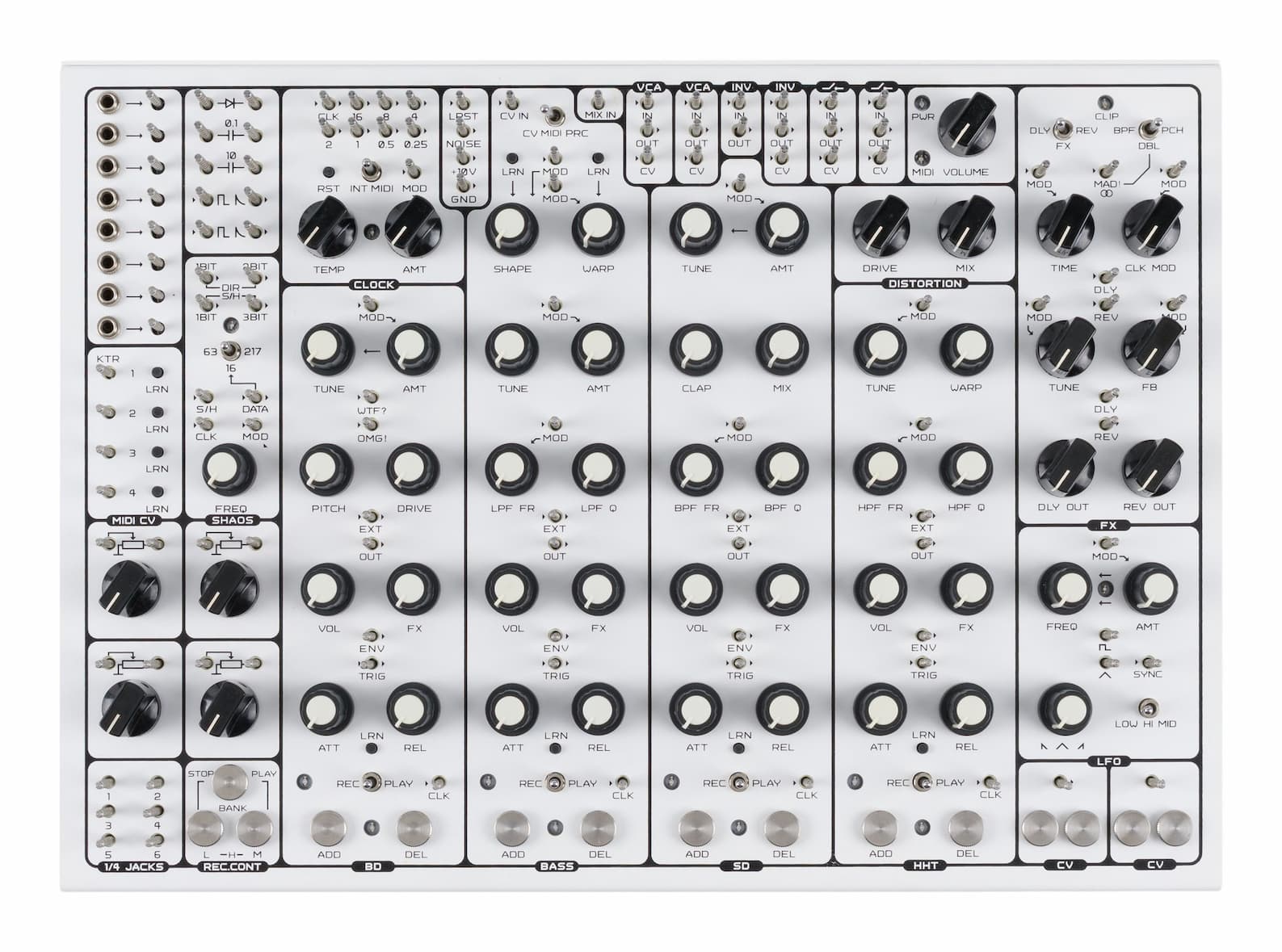 SOMA Laboratory Pulsar-23 Semi-Modular Drum Machine