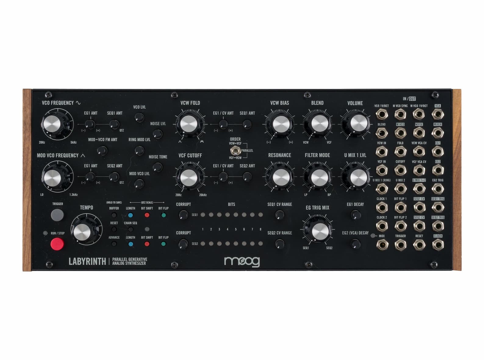 Moog Labyrinth Parallel Generative Analog Synthesizer