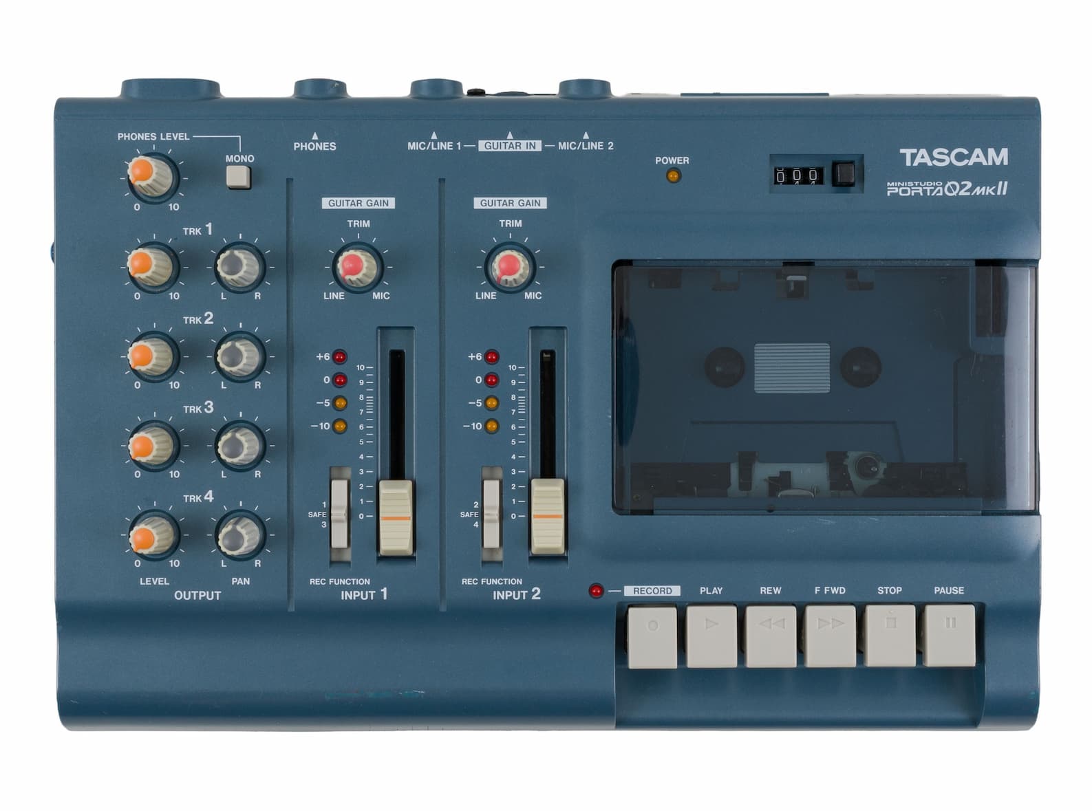 TASCAM Porta 02 MKII Ministudio 4-Track Cassette Recorder