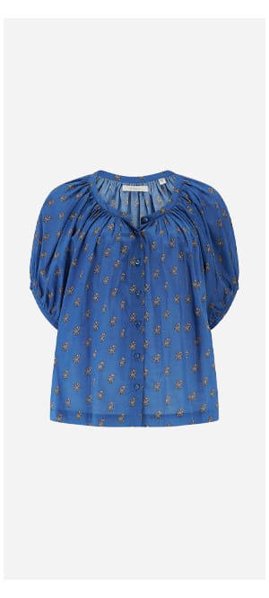 June Top In Eartha Paisley