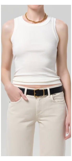 Isabel Tank In Pashmina