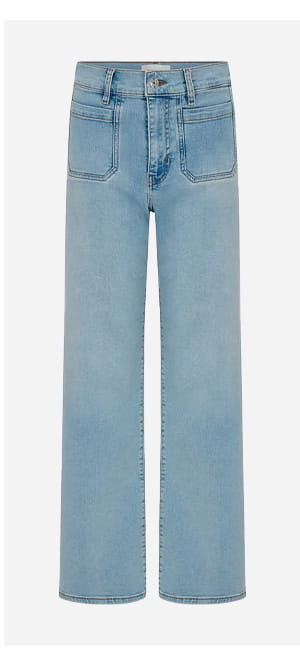 Le Slim Palazzo With Modernist Pockets In Tribute