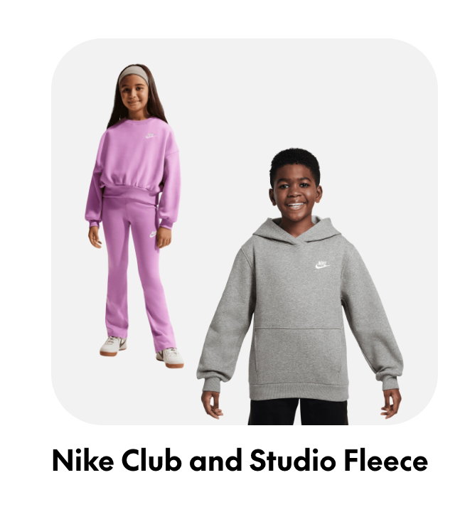 NIKE CLUB AND STUDIO FLEECE