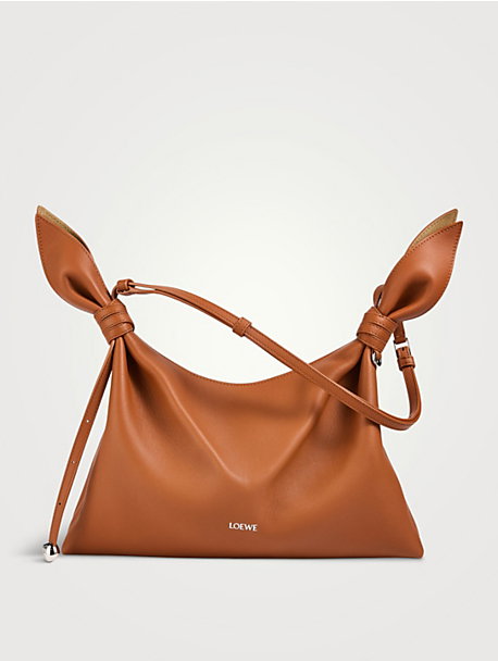 Medium Scarf Leather Shoulder Bag