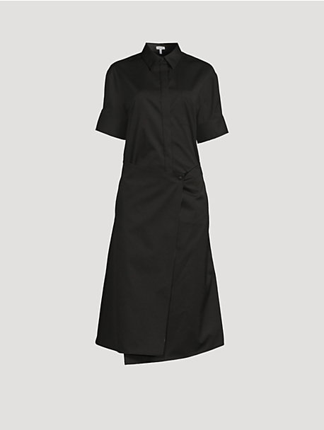 Poplin Shirt Dress