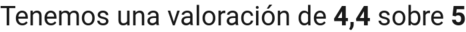 Trustpilot rating