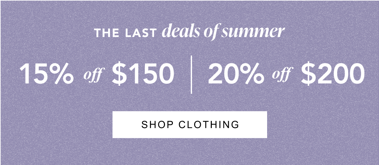 The Last Deals Of Summer