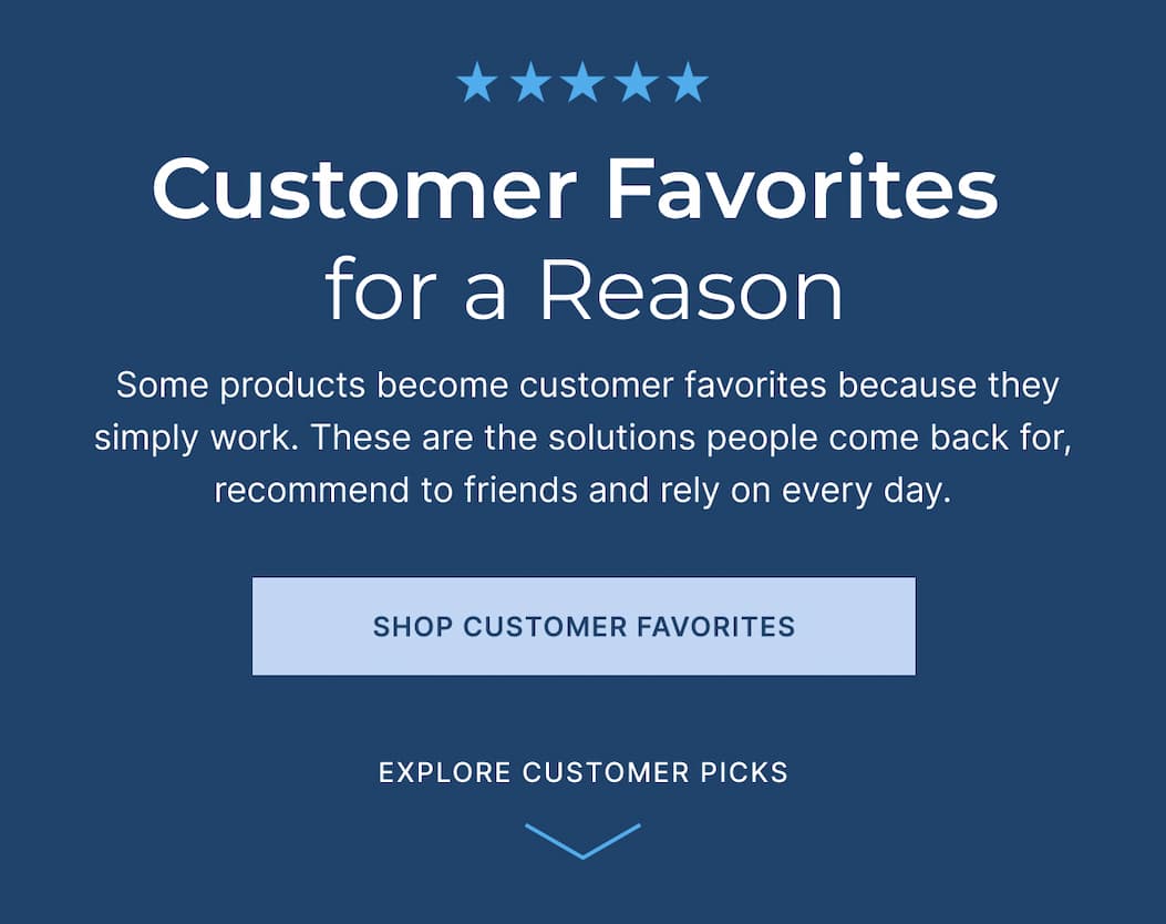 customer favorites for a reason