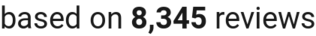 number of reviews