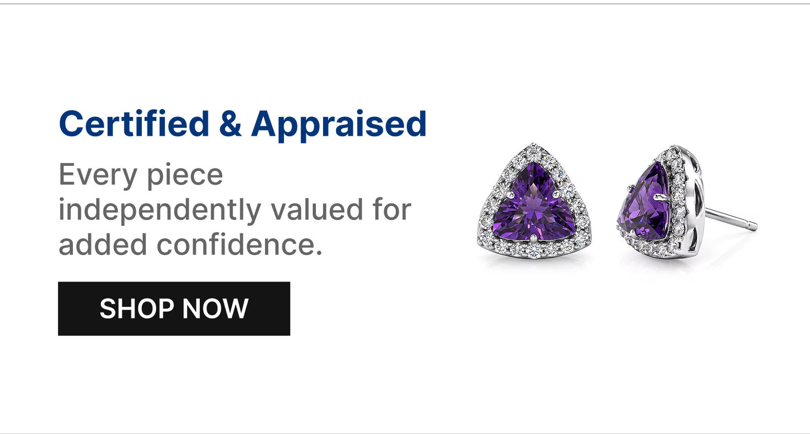 Certified & Appraised Jewelry