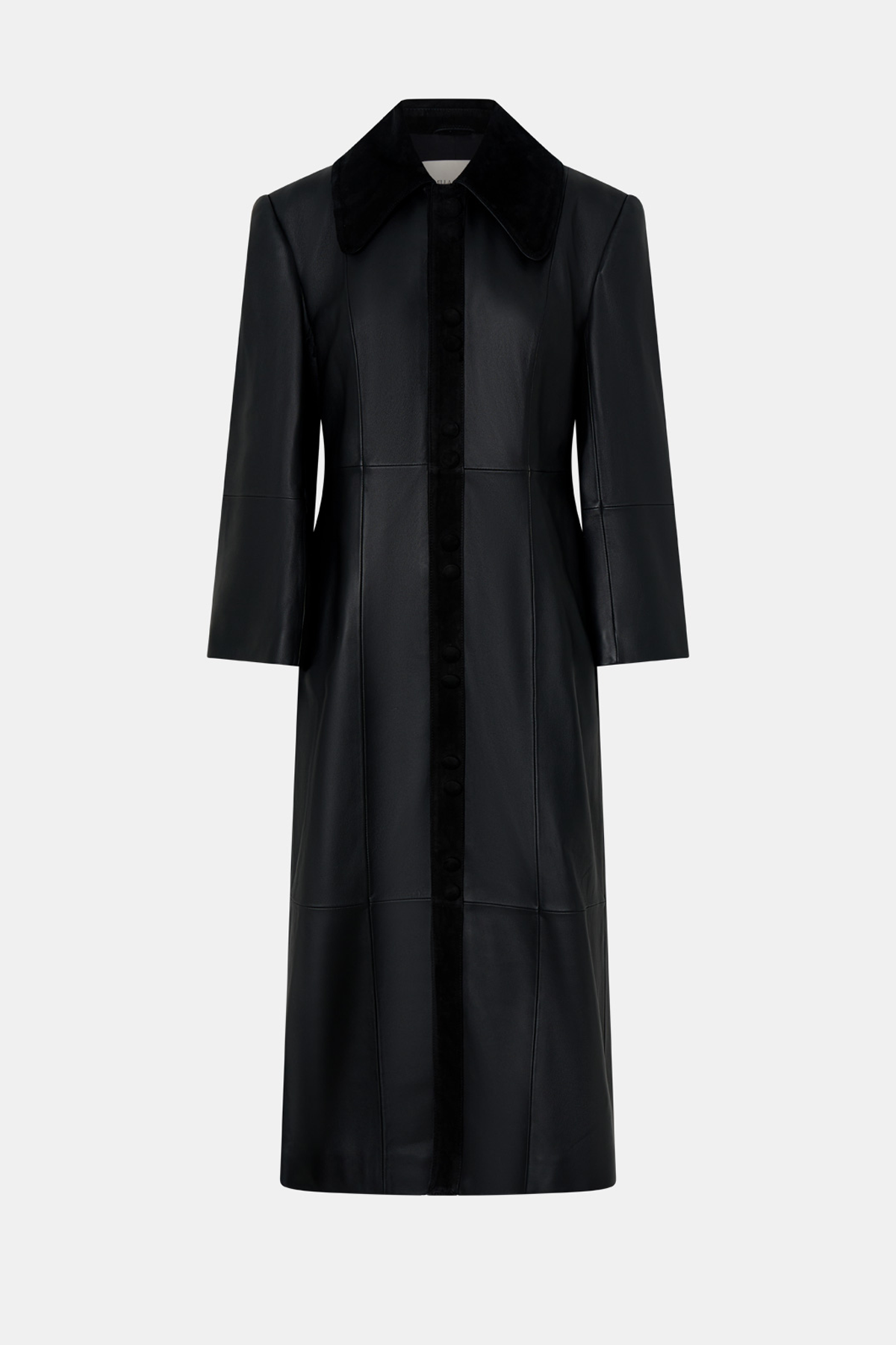 Yaz Leather Coat