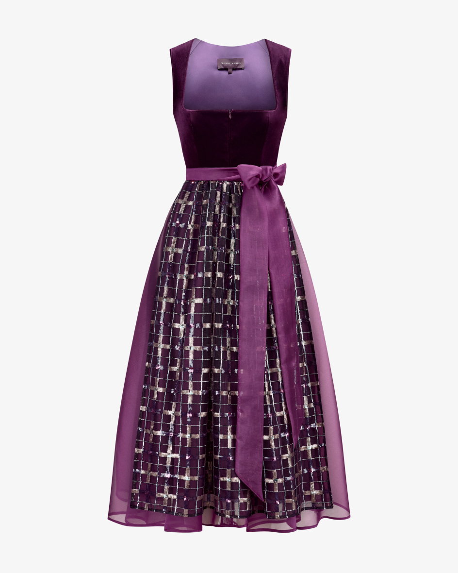 Dirndl lang Spatzerl2 mit Schürze 