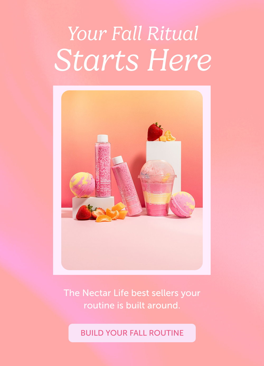 Your Fall Ritual Starts Here. The Nectar Life best sellers your routine is built around.
