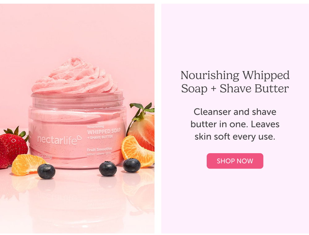 Nourishing Whipped Soap + Shave Butter