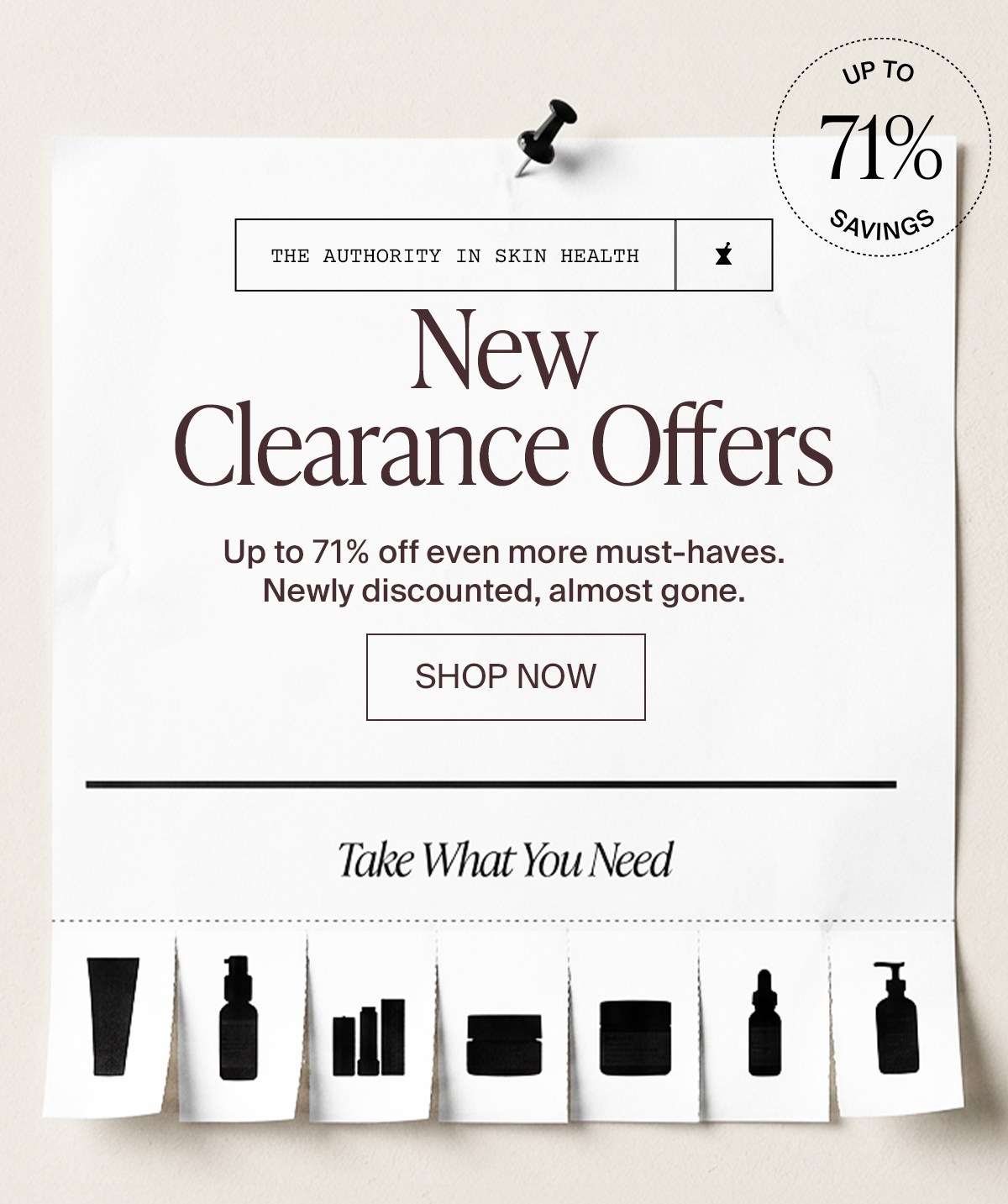 New Clearance Offers