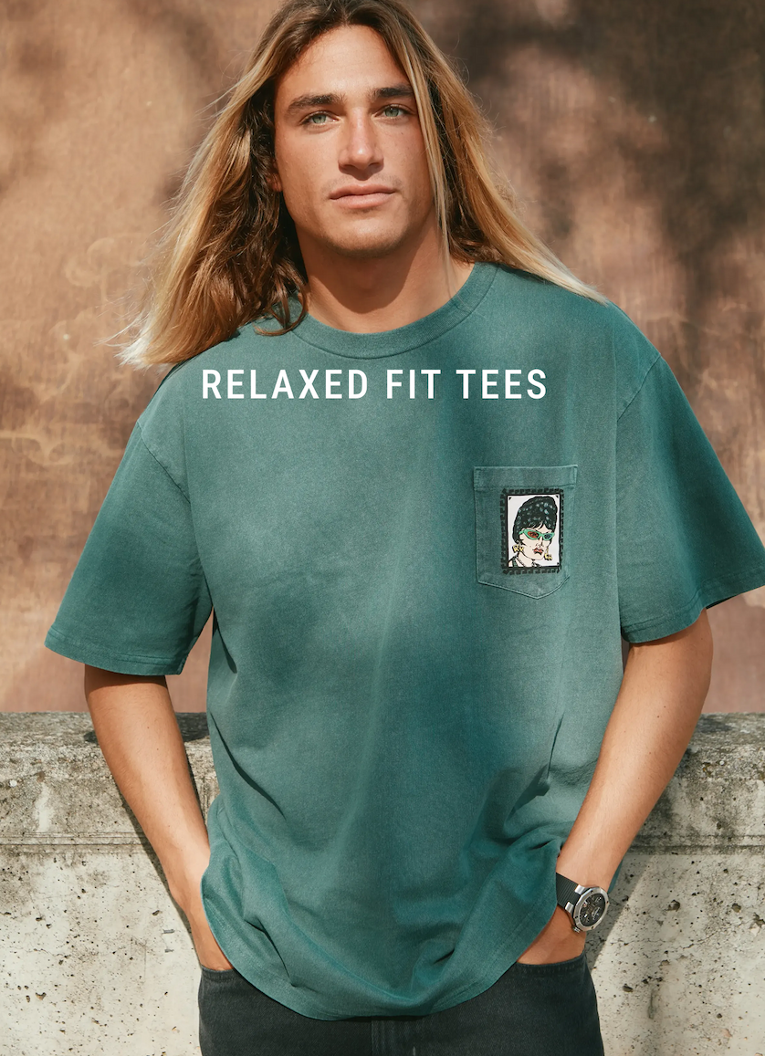 Relaxed fit tees