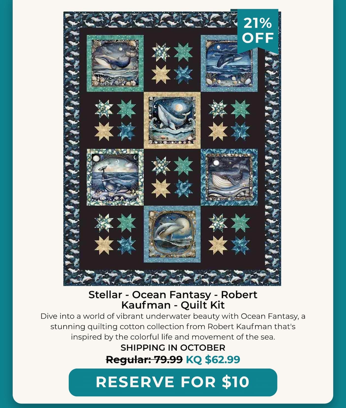 STELLAR QUILT KIT