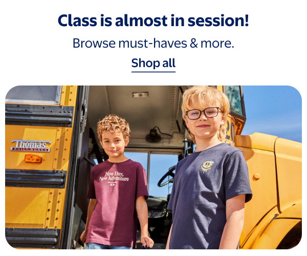 Class is almost in session! Browse must-haves & more.