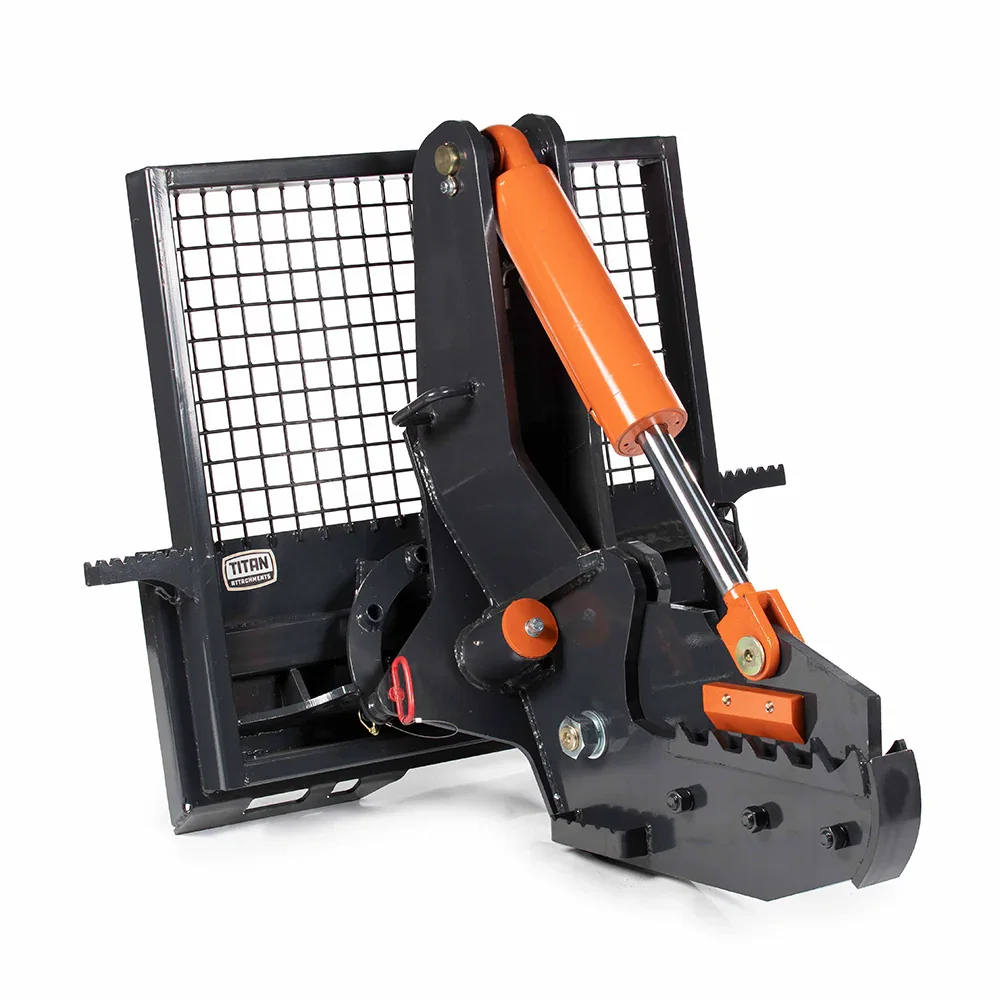 Image of 12" Rotating Tree Shear Attachment for Skid Steers
