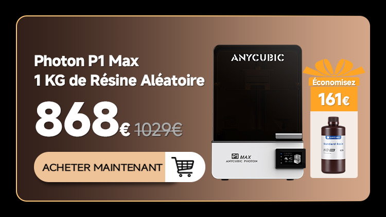 Photon P1 Max 1 KG de Résine Aléatoire