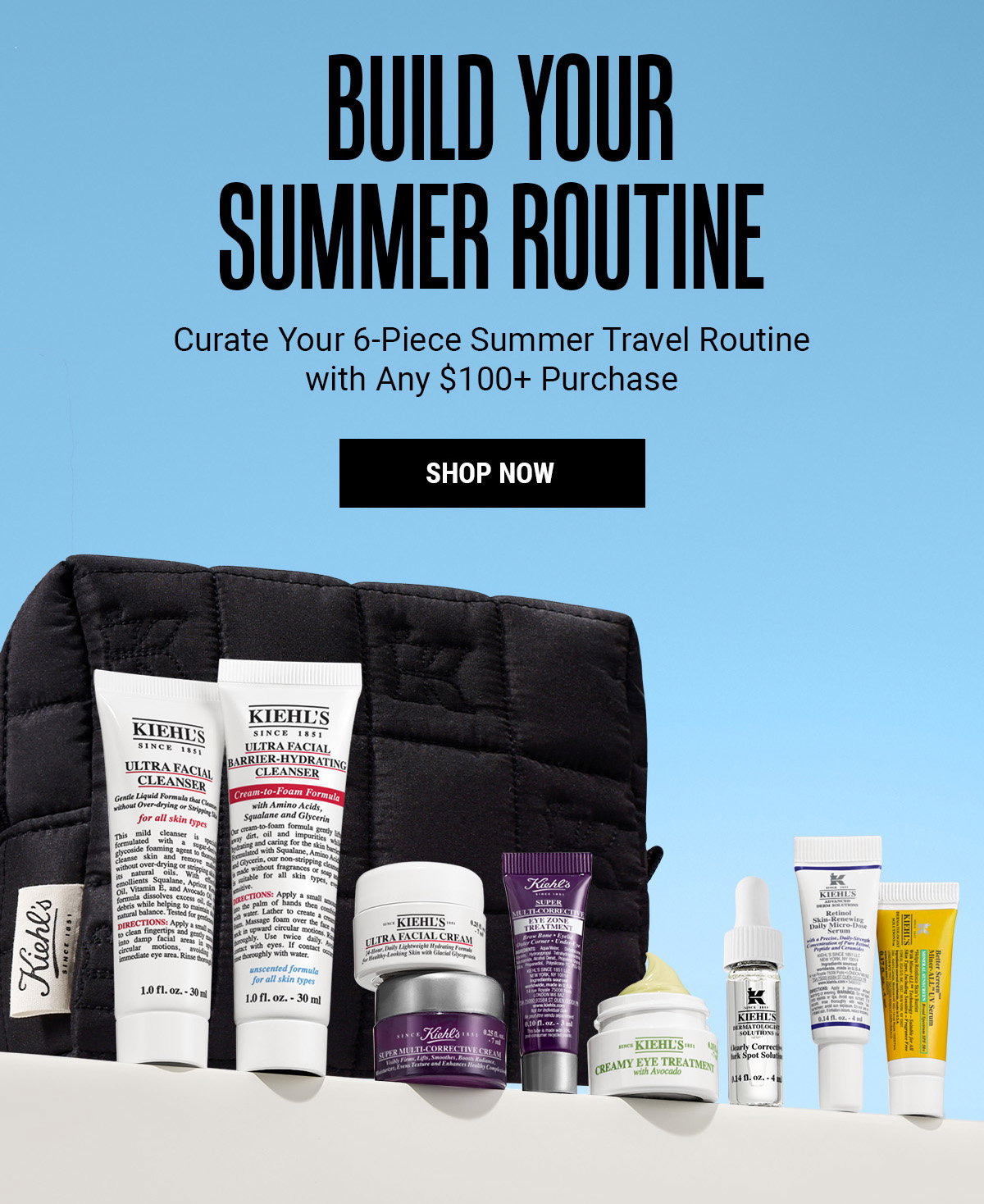 BUILD YOUR SUMMER ROUTINE