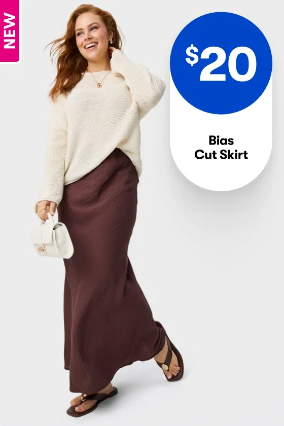 $20 Bias Cut Skirt