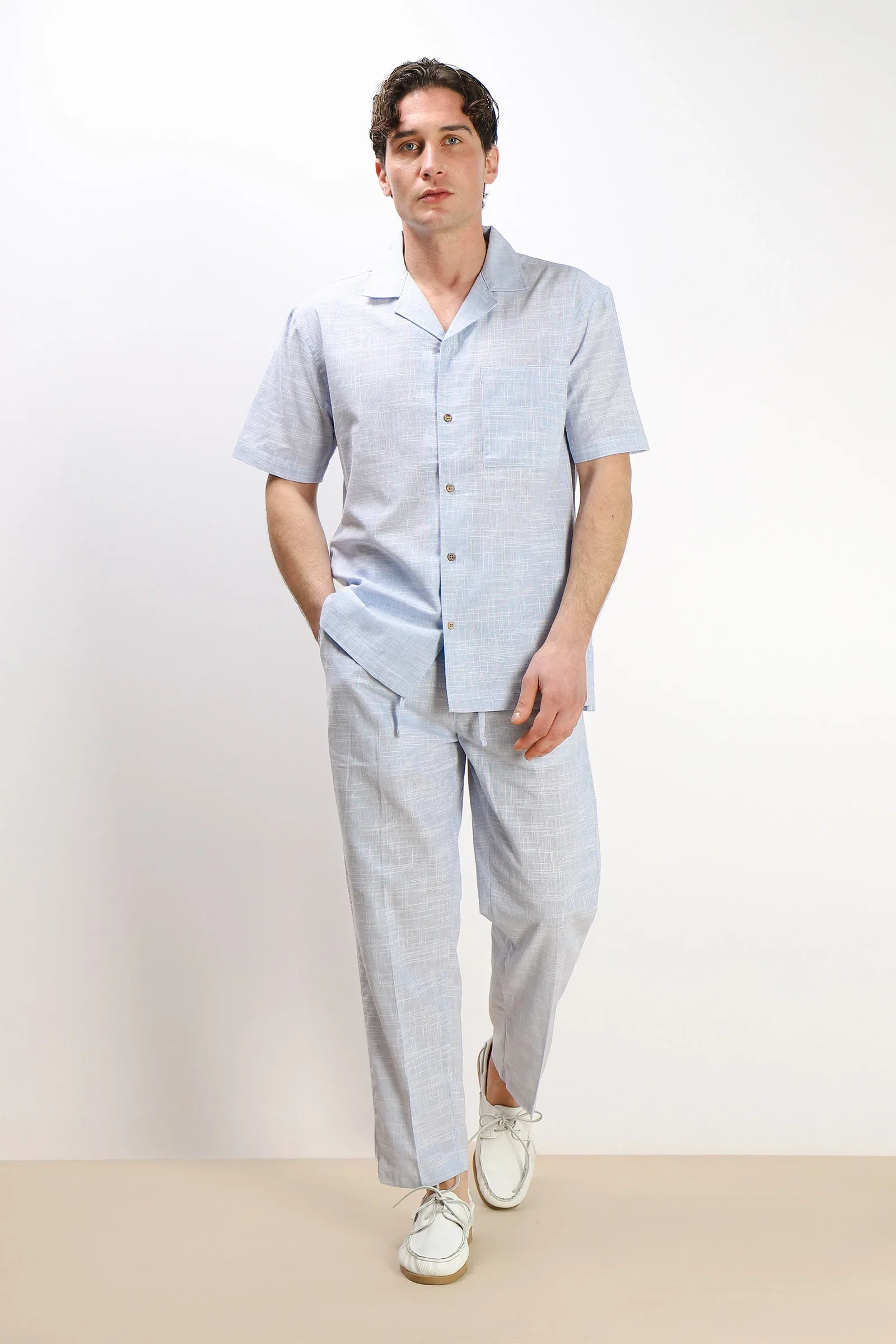 Image of PANTALONE IN COTONE 