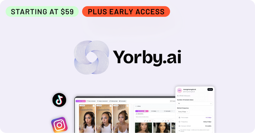 Shop Yorby (starting at $59, Plus Early Access)