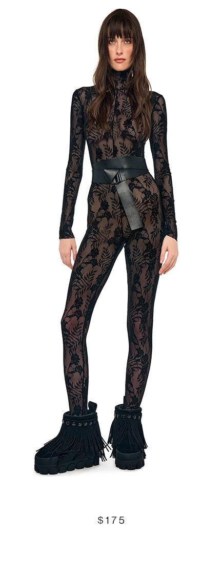 LONG SLEEVE SLIM FIT TURTLE CATSUIT